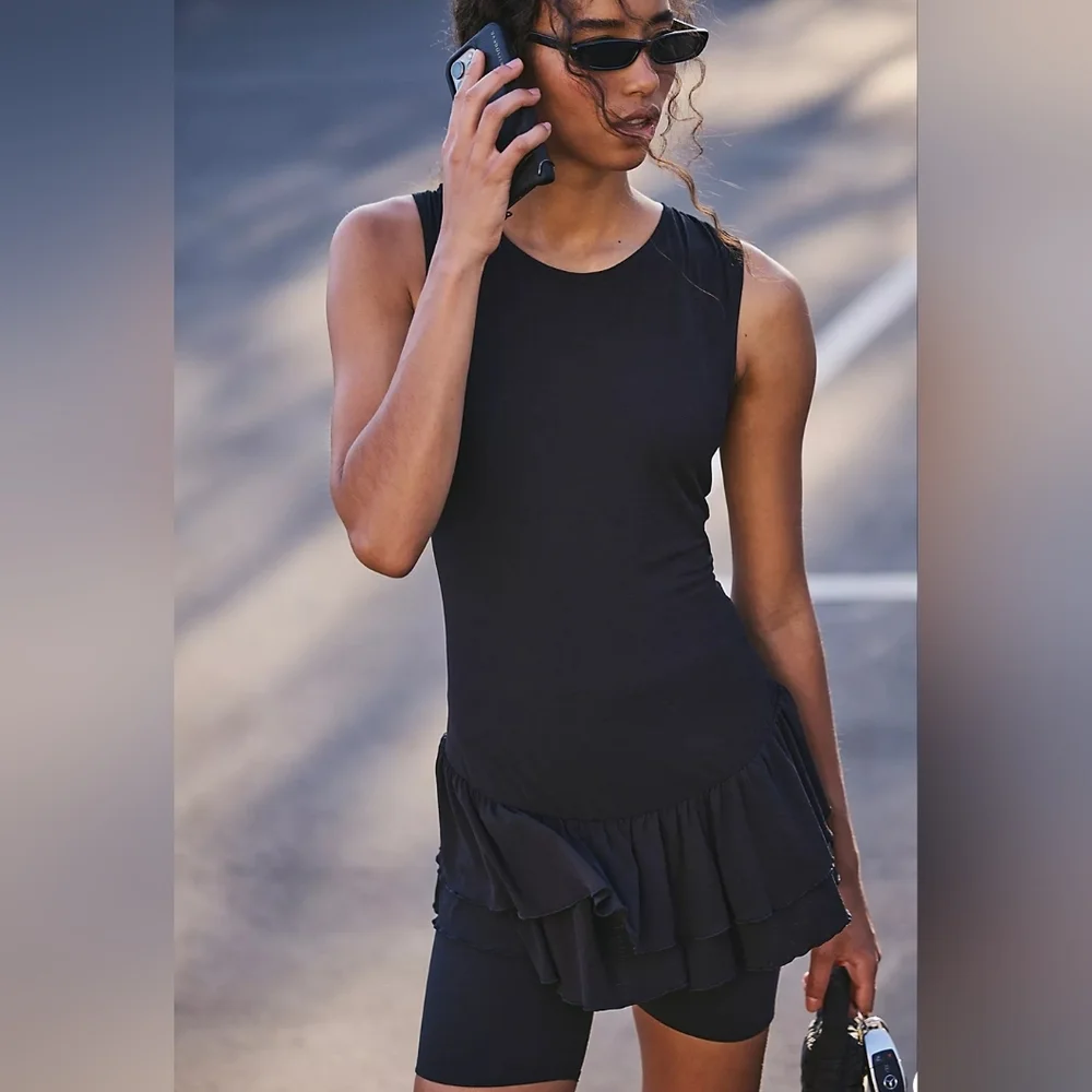 FREE PEOPLE MOVEMENT Bounce It Dress - Picture 1 of 7